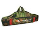 Camouflage Pattern Zipper Closure Dual Layers Fish Rod Carry Bag